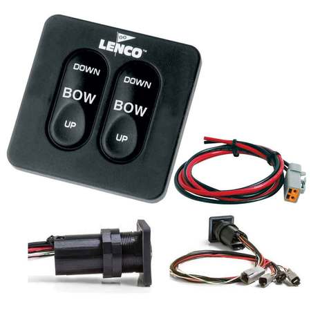 LENCO MARINE Integrated Tactile Switch Kit w/Pigtail f/Single Actuator Systems 15169-001